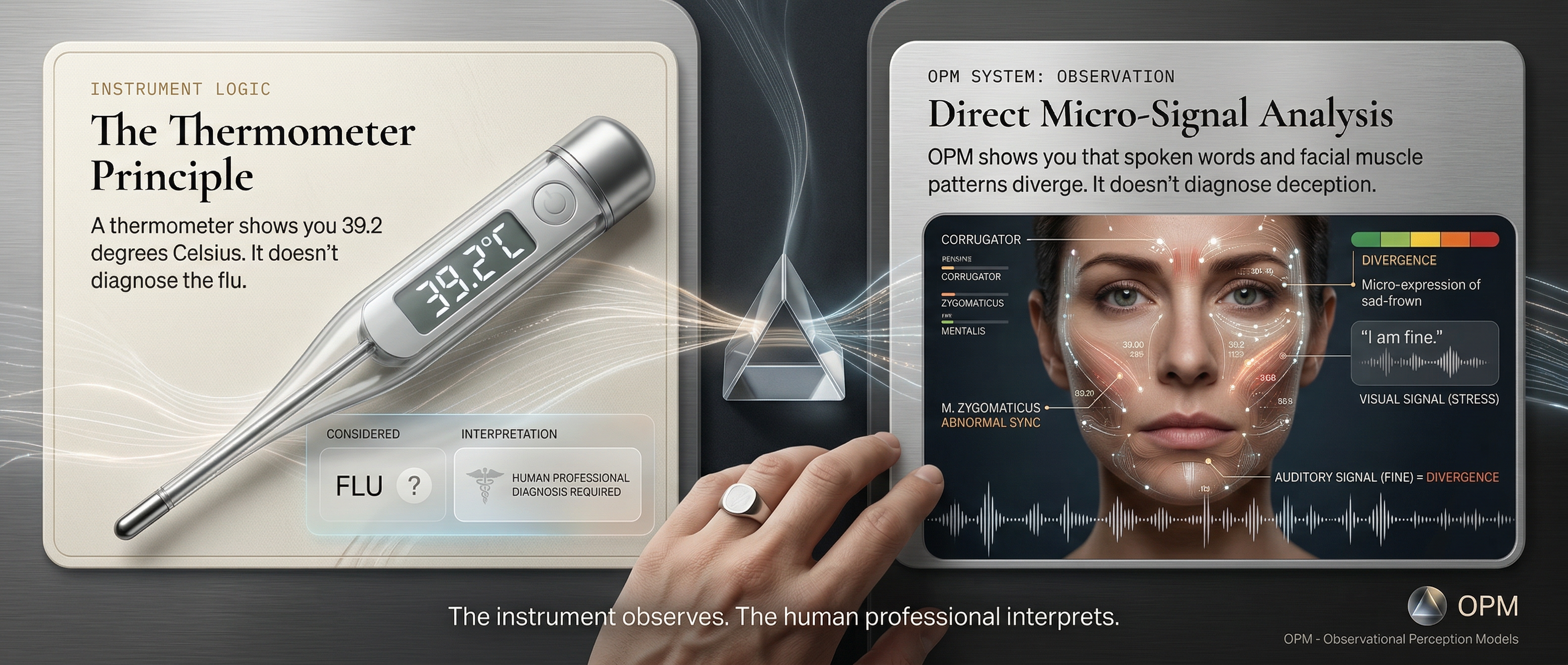 Thermometer Principle OPM visual